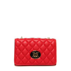 Shoulder bag Moschino Love red